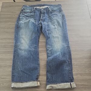 Studio D'Artisan Loose Straight Selvedge Denim